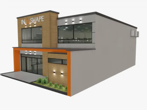 sportschool 3D Model