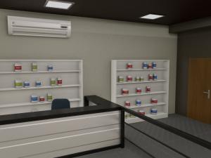 gym 3Dモデル