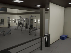 sportschool 3D Model
