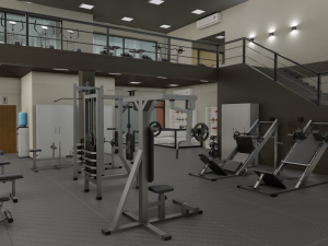 gym 3Dモデル