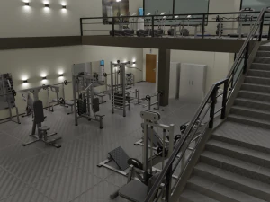 sportschool 3D Model