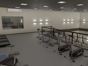 gym 3Dモデル