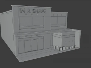 sportschool 3D Model