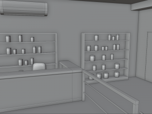 gym 3Dモデル