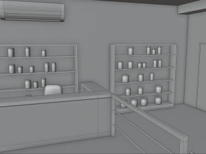 sportschool 3D Model