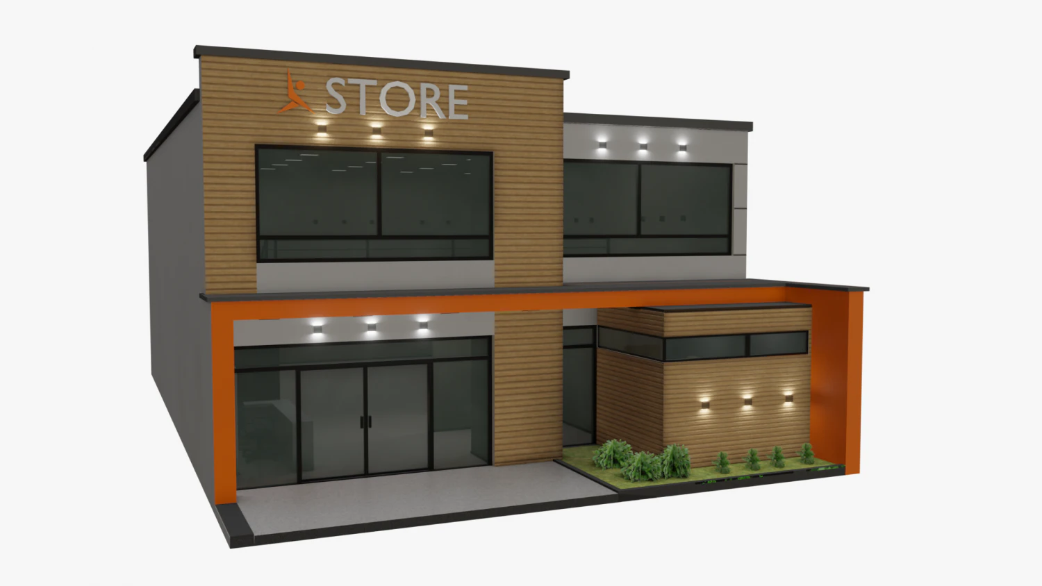 negozio Modello 3D .c4d .max .obj .3ds .fbx .stl .blend 