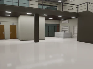 negozio Modello 3D