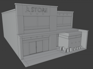 store 3D 모델