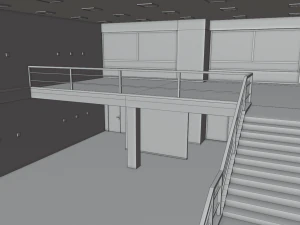 negozio Modello 3D
