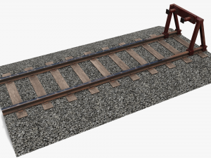 railroad pack 3D Model