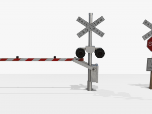 railroad pack 3D Model