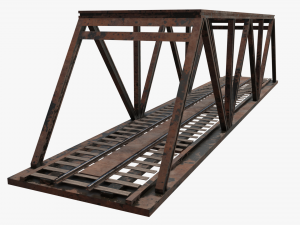 railroad pack 3D Model