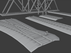 railroad pack 3D Model