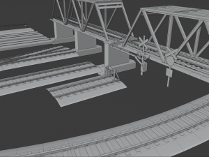 railroad pack 3D Model