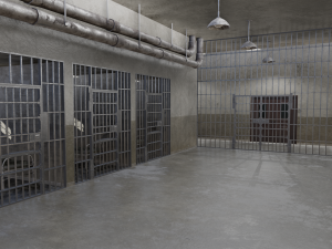 prison cells - penitentiary Model 3D