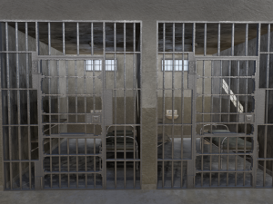 prison cells - penitentiary Model 3D