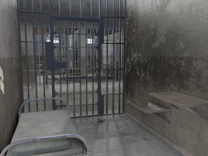 prison cells - penitentiary Model 3D