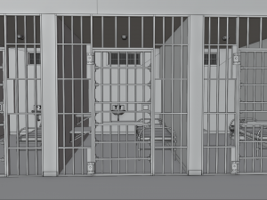 prison cells - penitentiary Model 3D