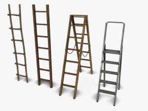 ladder collection 3D Model