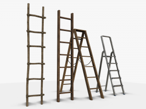 ladder collection 3D 模型