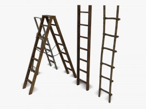 ladder collection 3D 模型