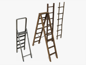 ladder collection 3D 模型