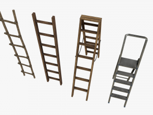 ladder collection 3D 模型