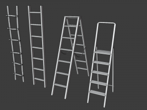 ladder collection 3D 模型