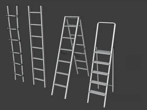 ladder collection 3D Model