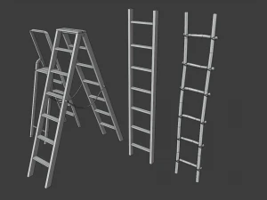 ladder collection 3D Model