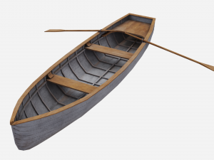 rowboat 3D Model