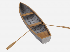 rowboat 3D Модель