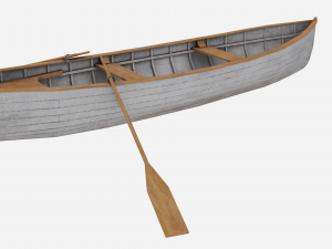 rowboat 3D Модель