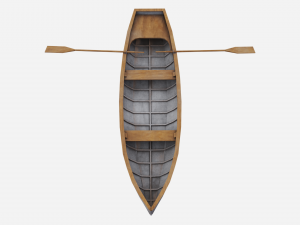 rowboat 3D Модель