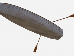 rowboat 3D Модель