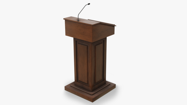 podium 3D मॉडल .c4d .max .obj .3ds .fbx .stl .blend 