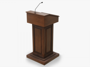 podium 3D Model