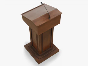 podium 3D Model