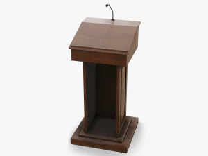 podium 3D Model