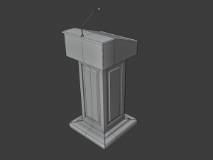 podium 3D मॉडल