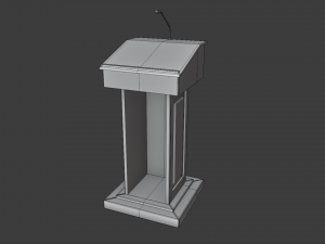 podium 3D मॉडल