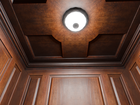 Old Elevator 3D Model