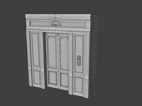 Old Elevator 3D Model