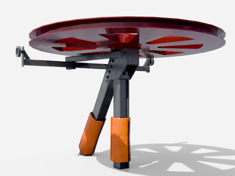 Modular Ski Lift Asset Pack 3D Model