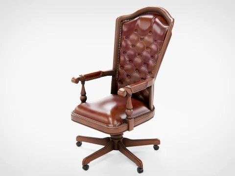 Chesterfield Executive Chair 3Dモデル