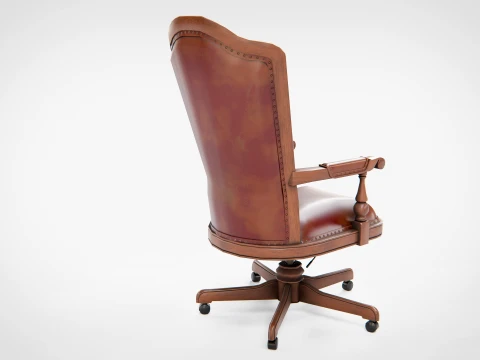 Chesterfield Executive Chair 3D Model