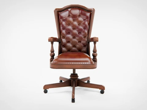 Chesterfield Executive Chair 3D Model