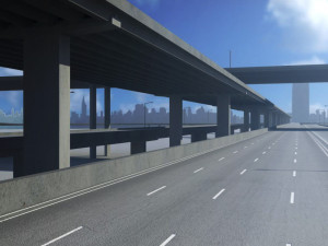 freeway01 3D Модель