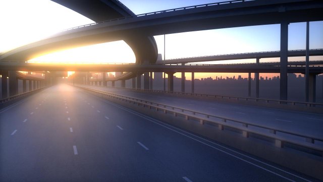 freeway02 Modelo 3D .c4d .max .obj .3ds .fbx .stl .blend 