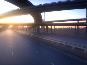 автострада02 3D Модель